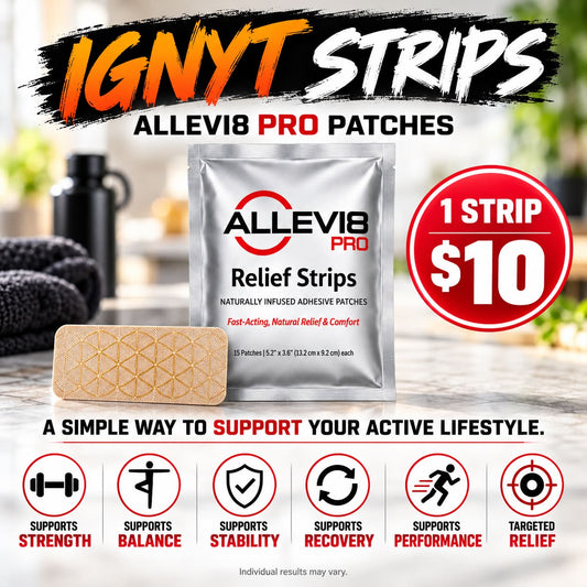 IGNYT STRIPS | ALLEVI8 PRO Relief Strip
