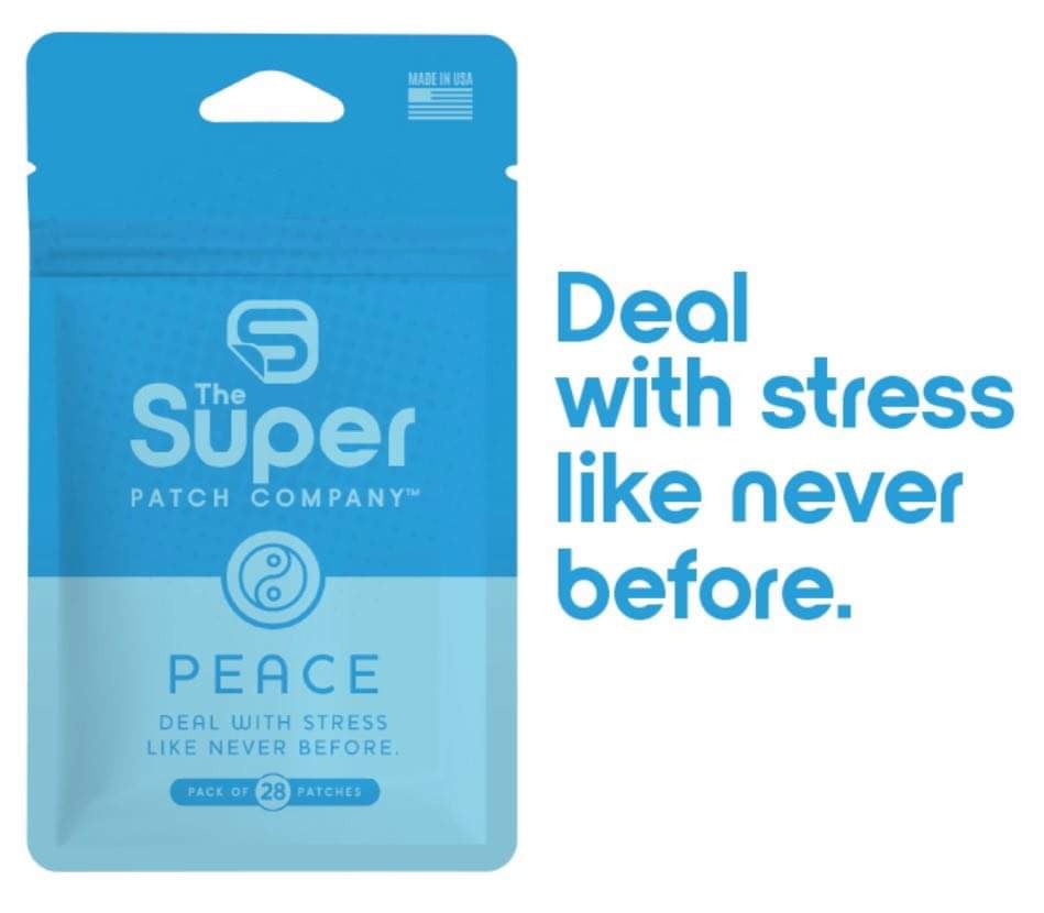 Peace Super Patch – Stress Relief & Calm Support | Drug-Free Mood & Focus Patch